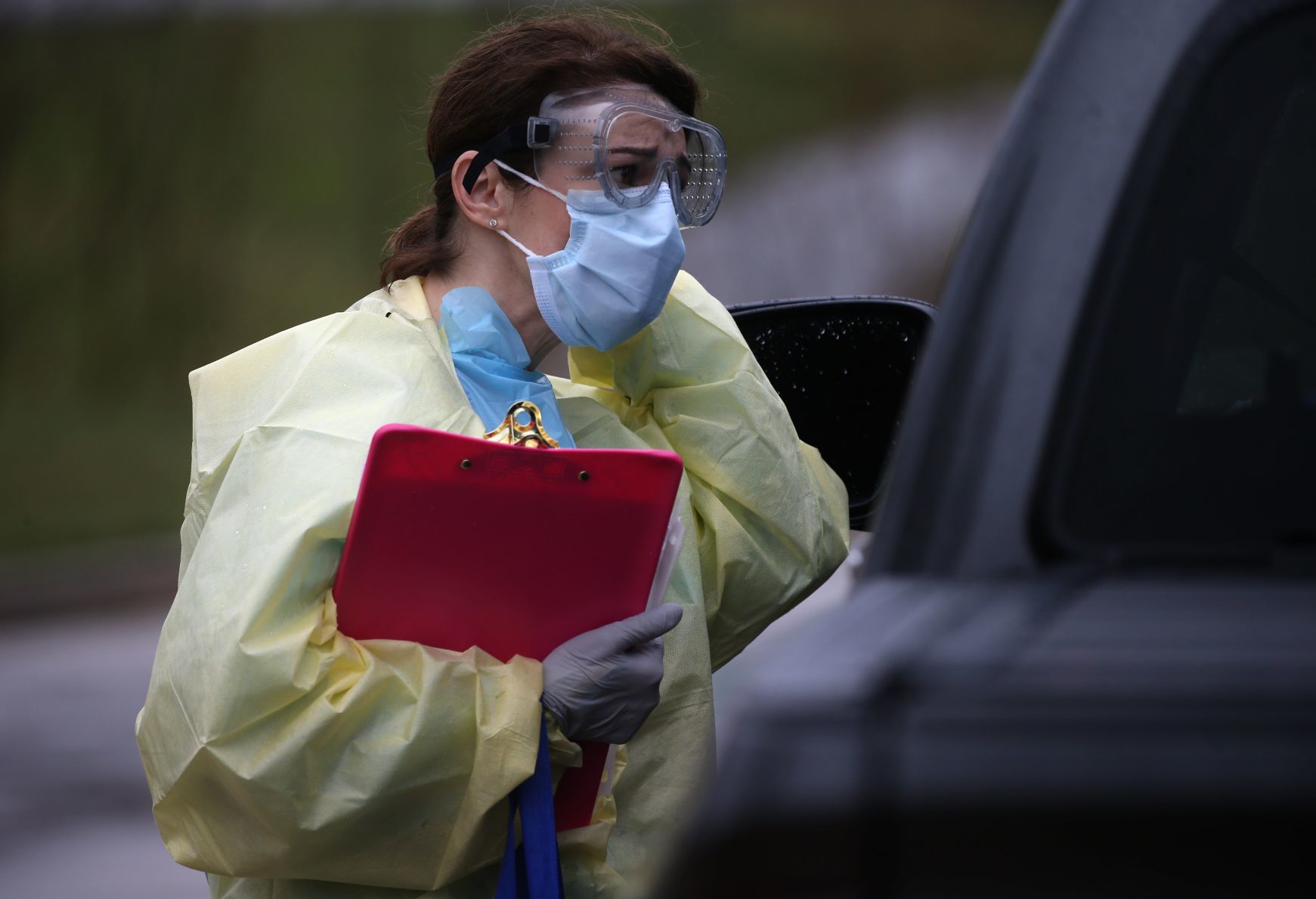 Cronavirus testing continues at drive-thru site in Chesterfield